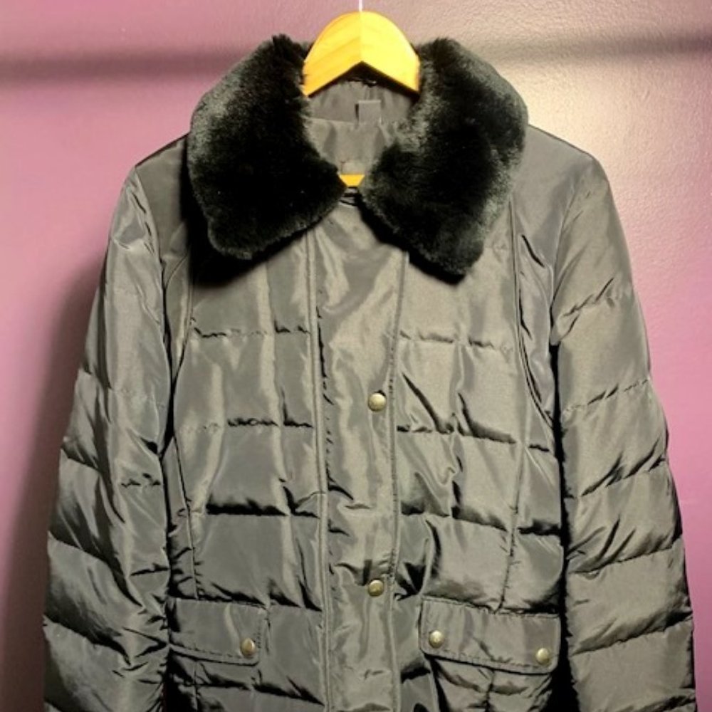 Max Mara Weekend Woman's Black Puffy Jacket